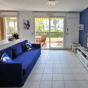 L'atalante, 2 Pièces 47m2 Rénové Résidence Piscine Villeneuve-Loubet